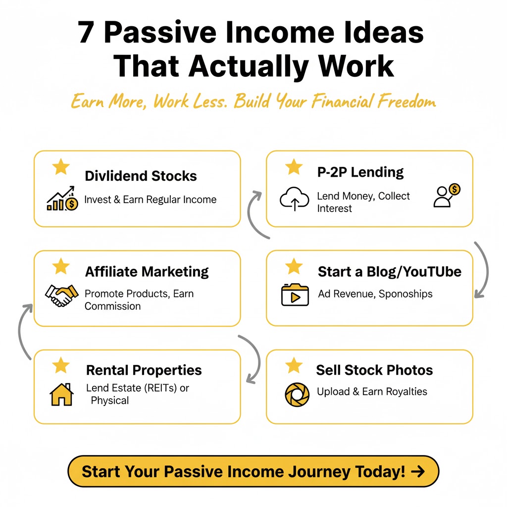 7 Passive Income Ideas That Actually Work