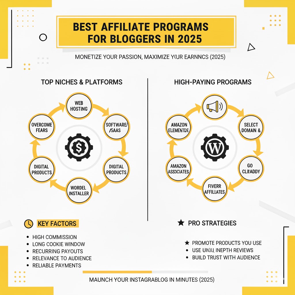 Best Affiliate Programs for Bloggers in 2025