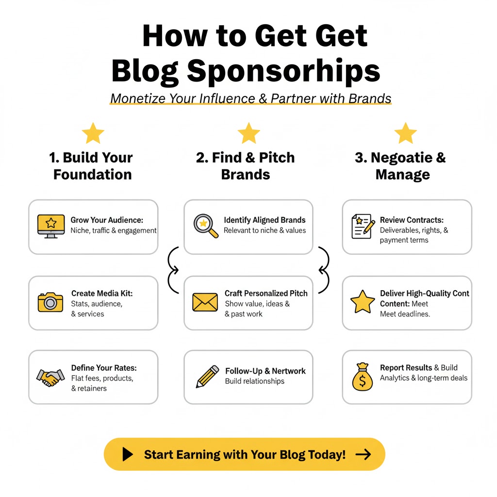 How to Get Blog Sponsorships