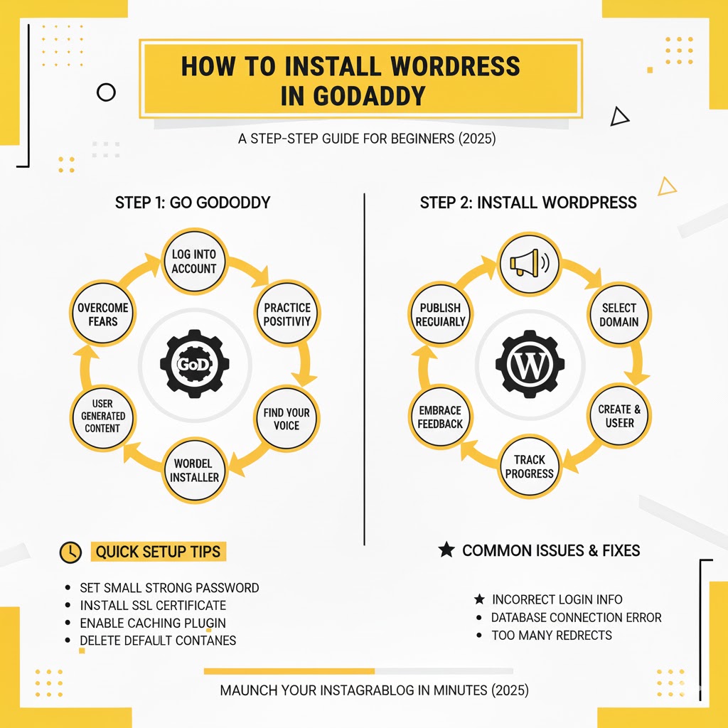 How to Install WordPress in GoDaddy: A Step-by-Step Guide for Beginners