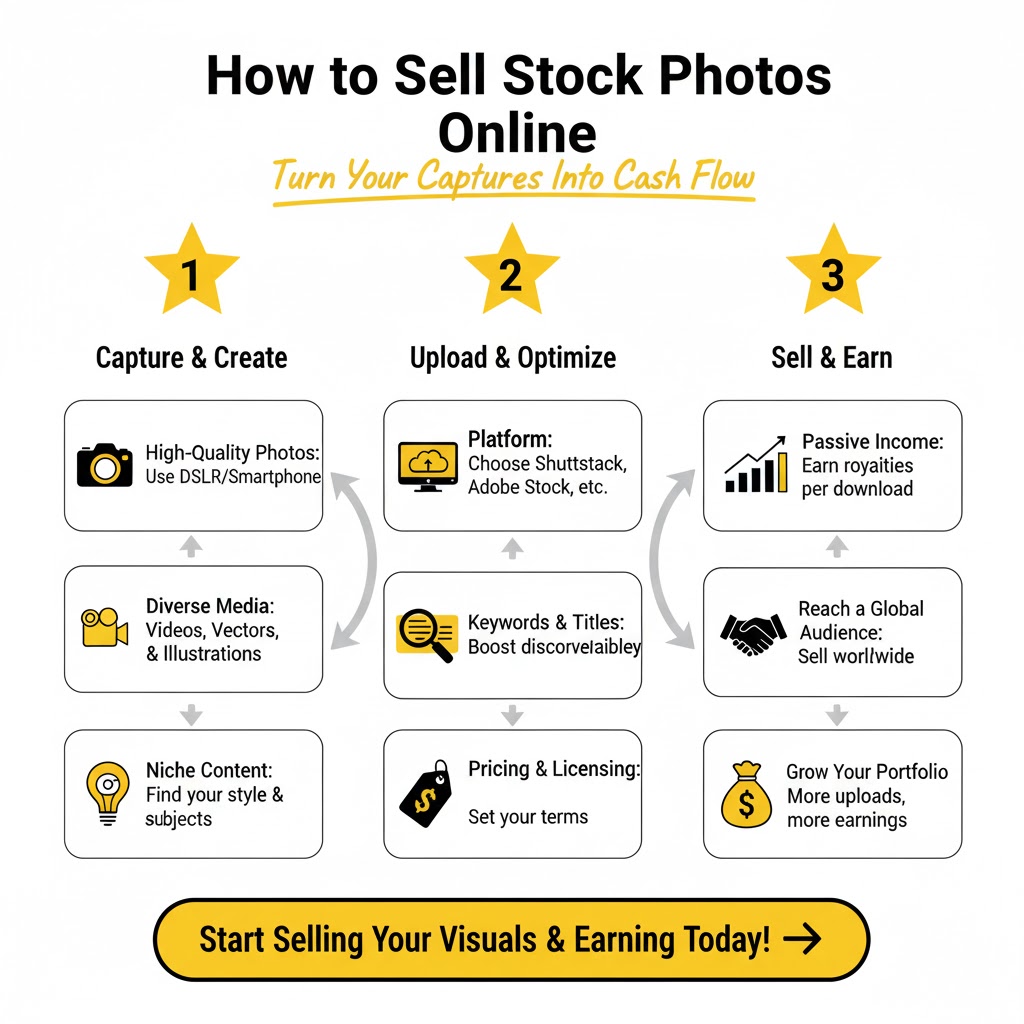 How to Sell Stock Photos Online
