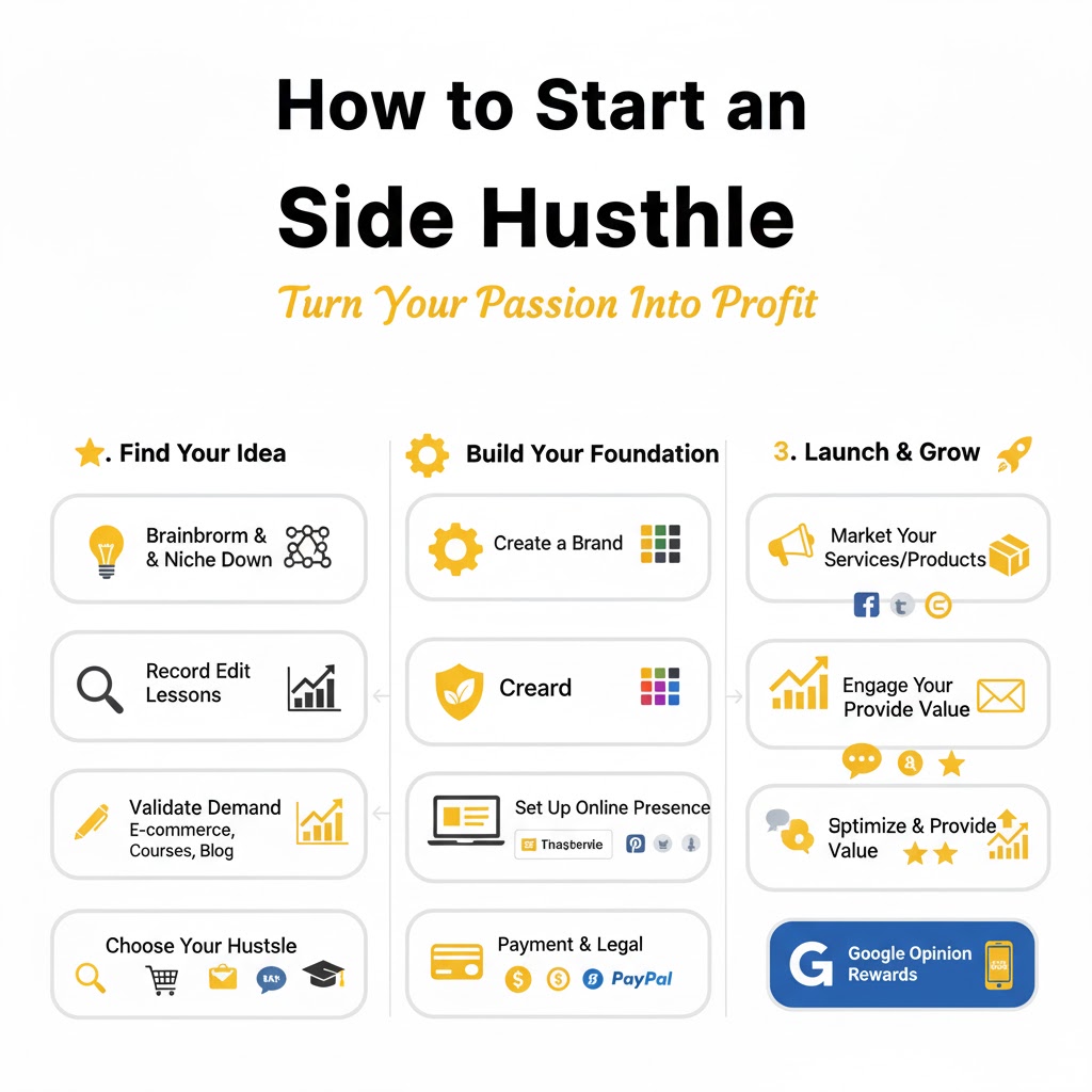 How to Start an Online Side Hustle