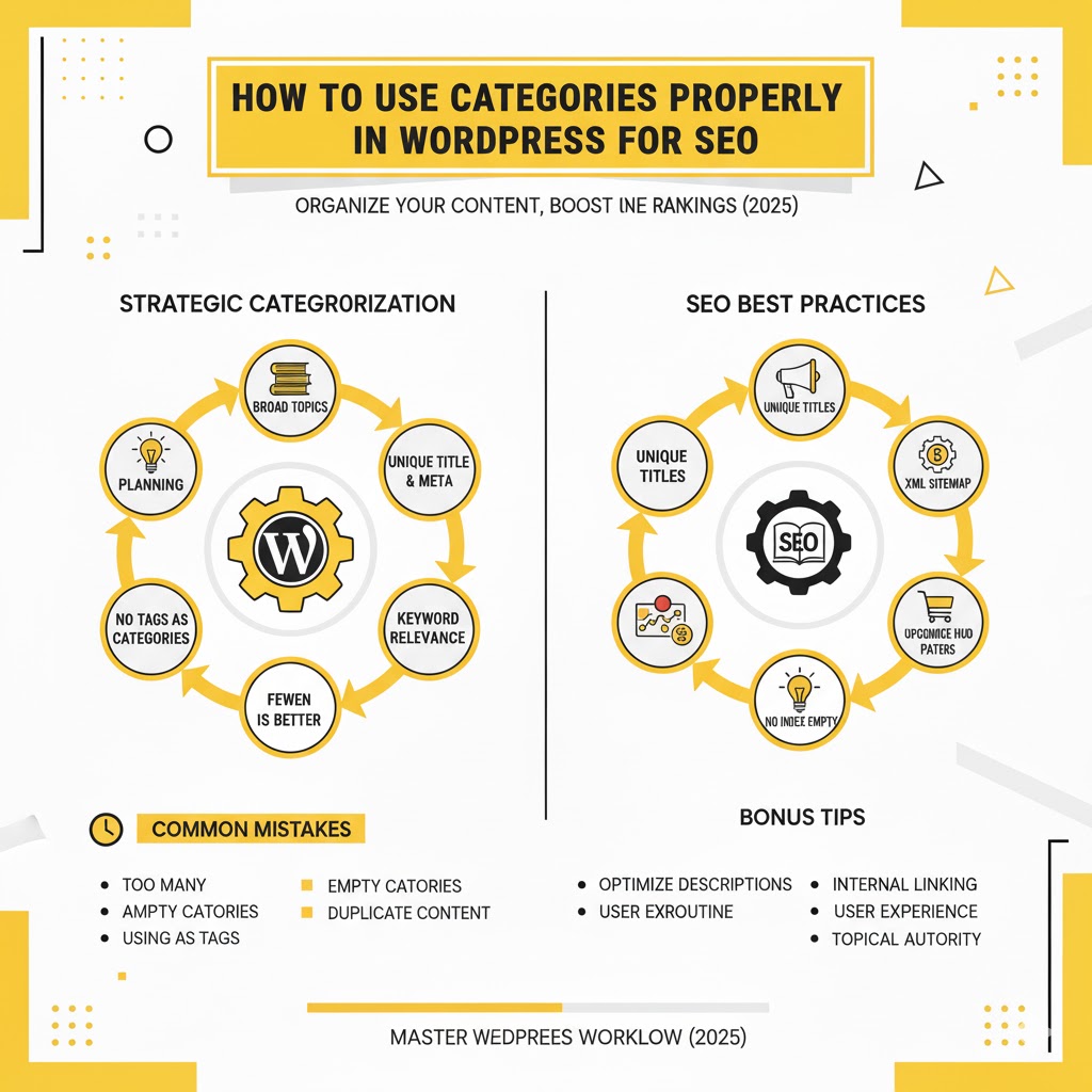 How to Use Categories Properly in WordPress for SEO