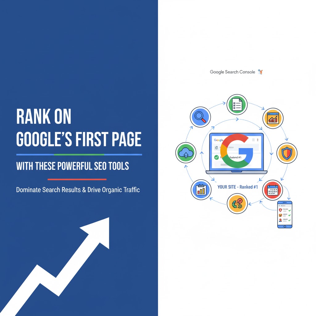 Rank on Google’s First Page with These Powerful SEO Tools