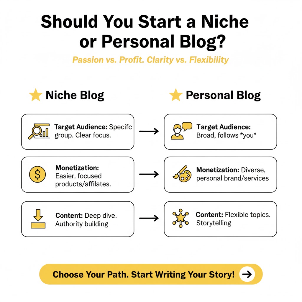 Should You Start a Niche or Personal Blog?