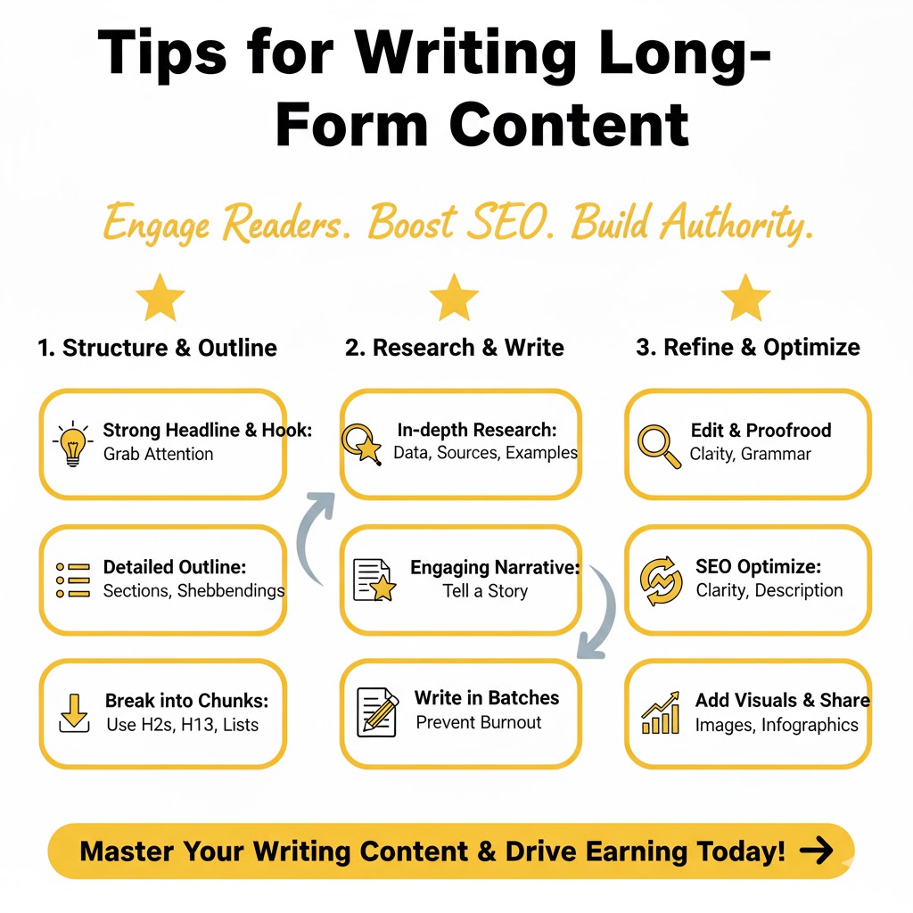 Tips for Writing Long-Form Content